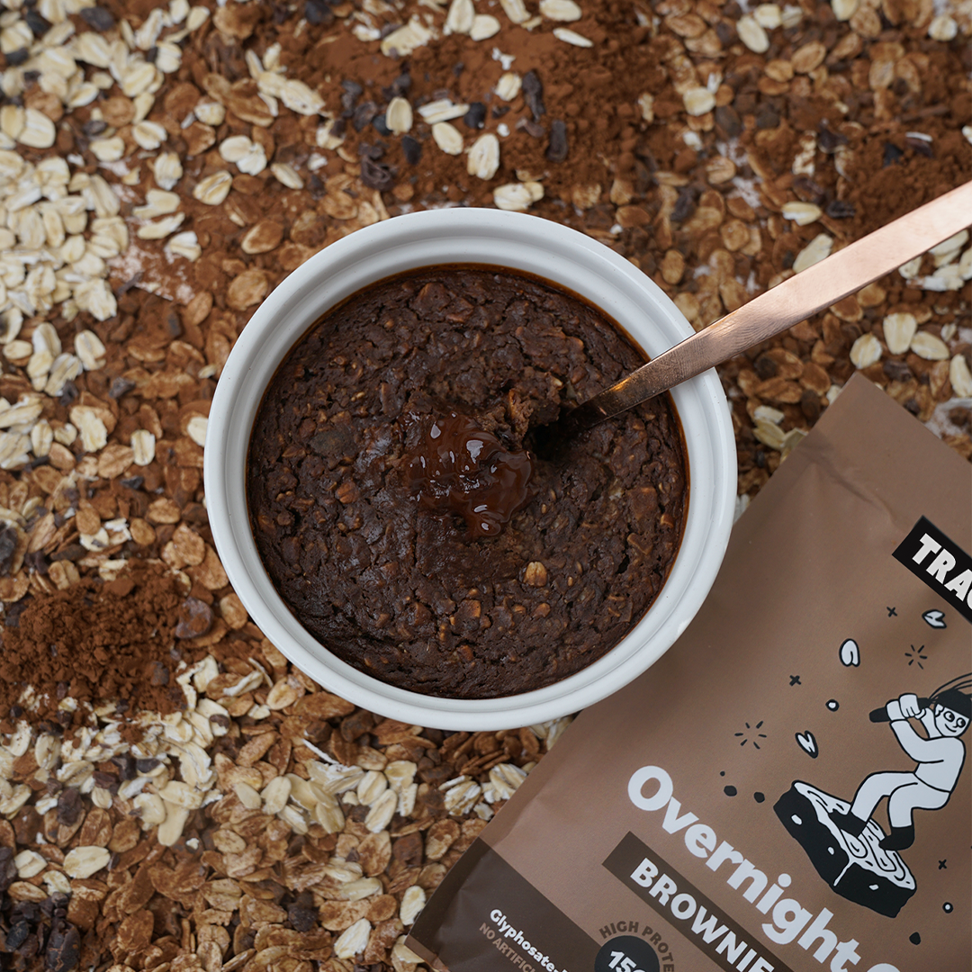 Brownie Batter Baked Oats