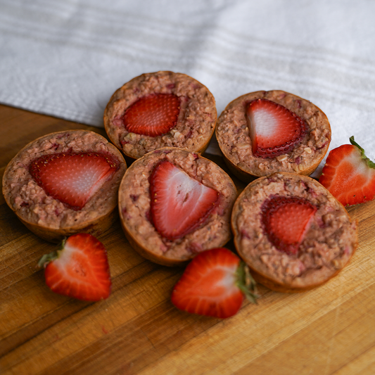 Strawberry Milk Muffins