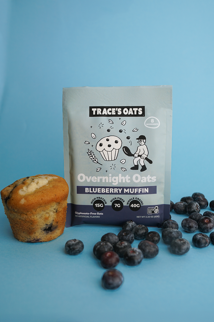 Blueberry Muffin Overnight Oats